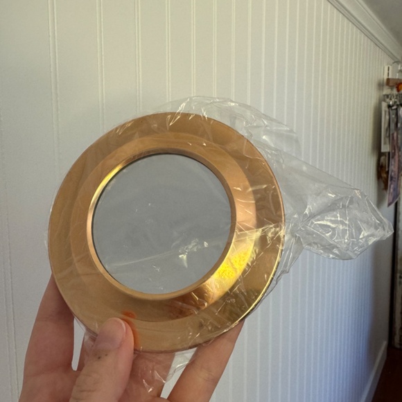 Brass Frame Mirrors - Set of 3 Minis - Picture 4 of 6